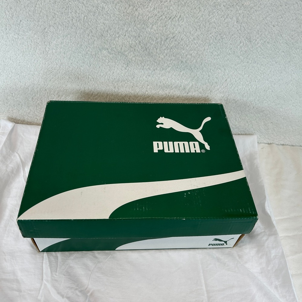 Puma Mayze Womens Oatmeal Team Gold Suede Platform Sneakers 380784-06 Size 8 - Picture 15 of 16